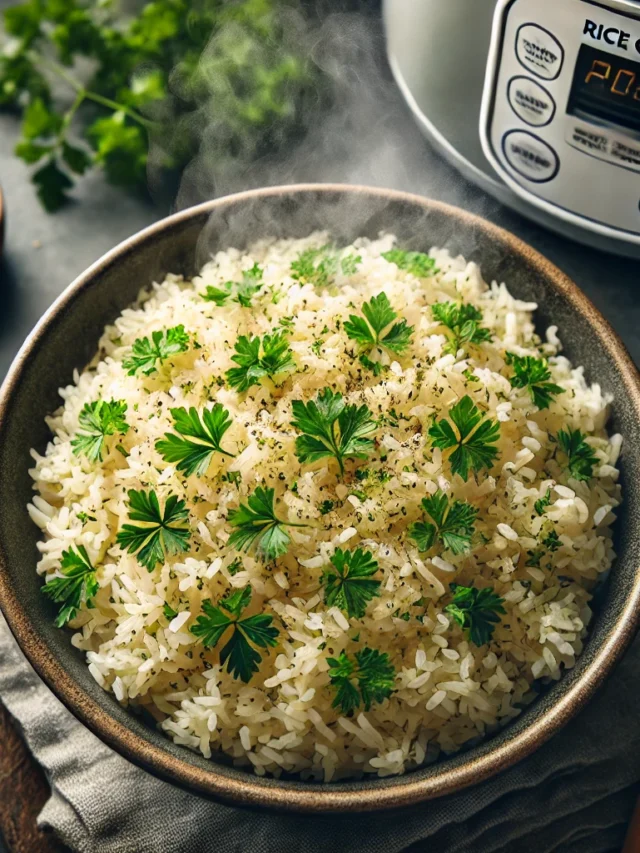 How to Make Garlic Herb Rice in a Rice Cooker: A Flavorful & Easy Recipe